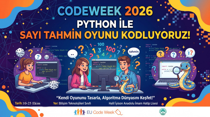 Python ile Oyun Kodluyoruz: Sayı Tahmin Serüveni